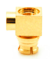 SMP female угловой для кабеля 086/RG405