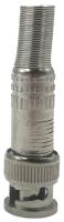 BNC male Light обжимной с пружиной для кабельной группы RG-59\RG-6 BNC male Light обжимной с пружиной для кабельной группы RG-59\RG-6