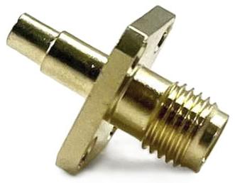 SMA female light квадратный фланец 4 отверстия для кабельной группы RG316 SMA female light квадратный фланец 4 отверстия для кабельной группы RG316