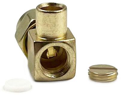 SMA male Light угловой для кабеля RG402/141 SMA male Light угловой для кабеля RG402/141