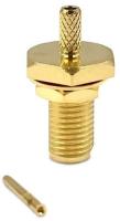 SMA female приборный фланец Profi для кабельной группы RG316/RG174/RG178 SMA female приборный фланец Profi для кабельной группы RG316/RG174/RG178