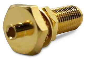 SMA female приборно-кабельный с шестигранным фланцем под гайку Profi для кабельной группы 086/RG405/C26