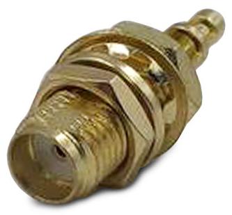 Коаксиальный коннектор SMA female для кабельной группы RG178 Коаксиальный коннектор SMA female для кабельной группы RG178