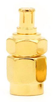 Коаксиальный переход SMA male-MCX male