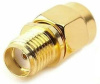 Коаксиальный переход RP-SMA male-SMA female Light, 6 Ггц
