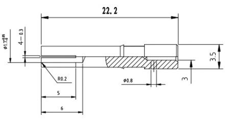 N female Light круглый фланец для кабельной группы 8D-FB/LMR400/LMC400UF