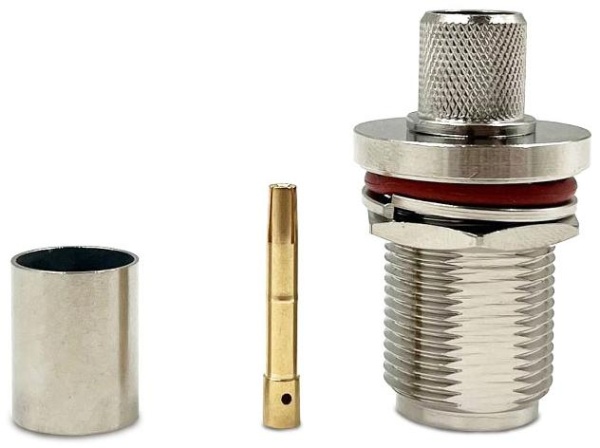 N female Light круглый фланец для кабельной группы 8D-FB/LMR400/LMC400UF