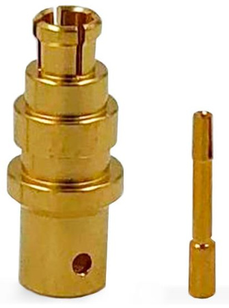 Коаксиальный коннектор SMPM female для кабельной группы 086/RC405/C26