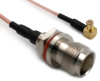 Кабельная сборка PT-MCXm_TNCf RG178 0.3м