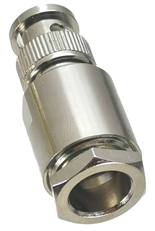 Коаксиальный коннектор BNC male прижимной 8D-FB/400/RG213