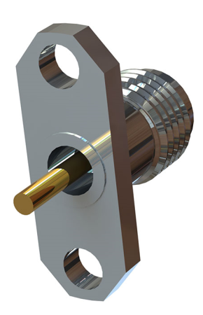 2.92mm female коннектор коаксиальный под пайку на плату 