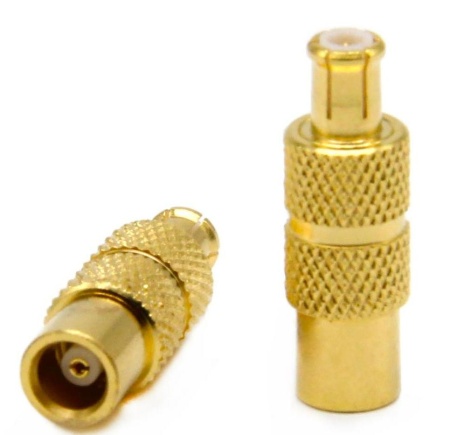 MCX male-MCX female коаксиальный переход 6 ГГц