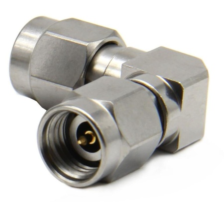 Коаксиальный переход 2.92mm male-2.92mm male угловой