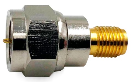 Коаксиальный переход SMA female-F male