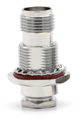  TNC female фланцевый для кабеля 047