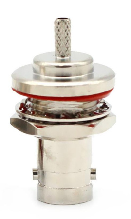 Коаксиальный коннектор BNC female обжимной для кабеля RG316D