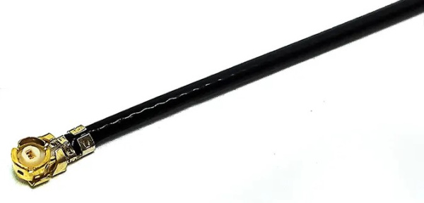 MHF1 female для микрокоаксиального кабеля 1.37 мм