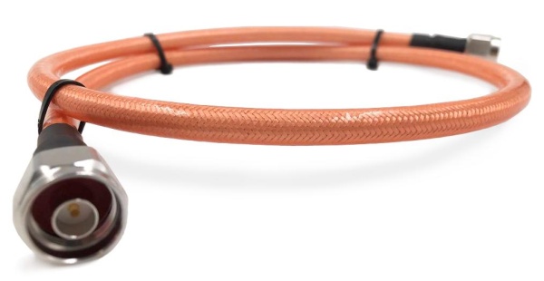 Коаксиальный кабель RG393-Nm-Nm-1м