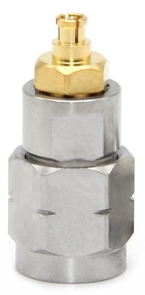 Коаксиальный переход 2.4 male-SSMP female, 50 ГГц