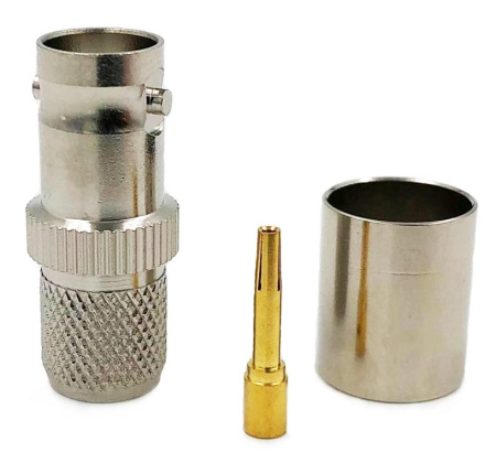 BNC female для кабеля 8D-FB/400/RG213