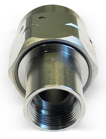 Коаксиальный коннектор III вилка male прижимной под пломбу для кабеля B78