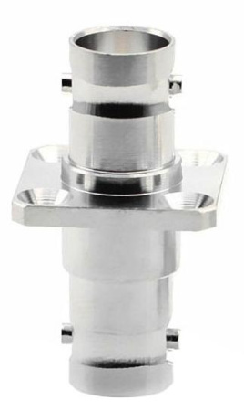 BNC female-BNC female фланцевый коаксиальный переход 4 ГГц