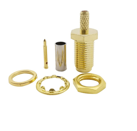 RP SMA female для кабеля RG316/RG174