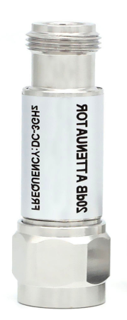 Аттенюатор N male - N female 3 Вт, 20 дБ