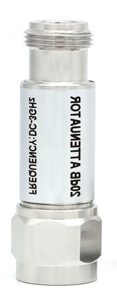 Аттенюатор N male - N female 3 Вт, 20 дБ