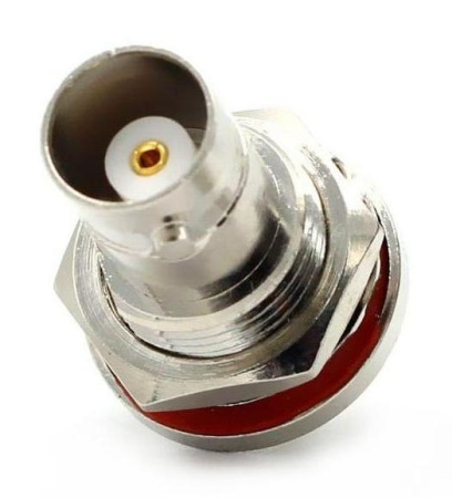 Коаксиальный коннектор BNC female обжимной для кабеля RG316D