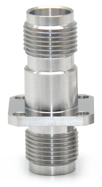 TNC female-TNC female фланцевый коаксиальный переход 