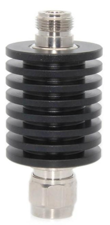 Аттенюатор N male-N female 6 ГГц, 10 дБ, 50 Вт