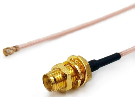 Кабельная сборка PT-SMA f_IPEX (1) RG178 0.3м