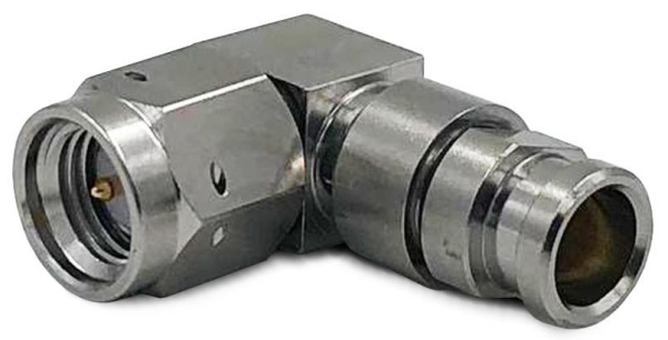 Коаксиальный коннектор SMA male угловой для кабельной группы B36