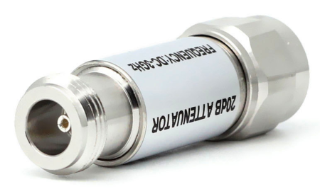 Аттенюатор N male - N female 3 Вт, 10 дБ