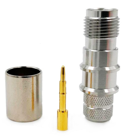 Коаксиальный коннектор RP-TNC female для кабеля 8D-FB/400