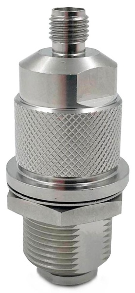 Коннектор коаксиальный приборный 2.92 female для кабельной группы 086/RG405/C26 