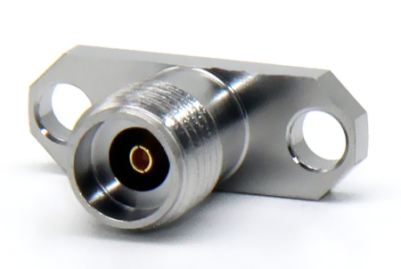 2.92mm female под пайку на плату фланцевый 