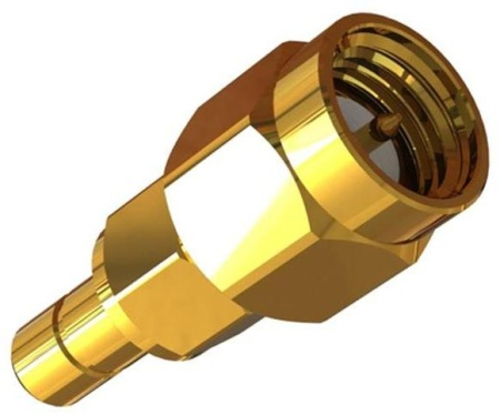 Коаксиальный переход SMA male-SMB male, 4 ГГц 