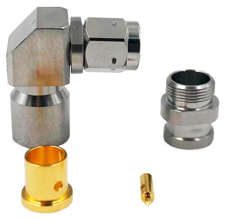 IX вилка угловой для кабеля E54