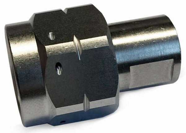 Коаксиальный коннектор III вилка male прижимной под пломбу для кабеля B78