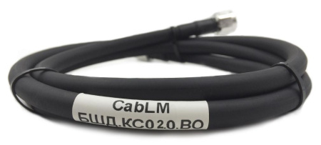 Кабель высокочастотный CabLM-Nmale-2.0 м. черт. БШД.КС02.0.ВО