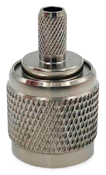 Коннектор коаксиальный RP-TNC male для кабеля 3D-FB/195/RG58