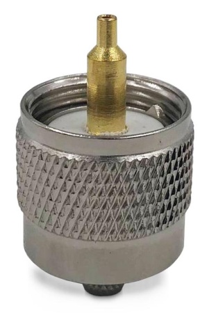 Коннектор коаксиальный UHF male для кабельной группы 3D-FB/195/RG58 