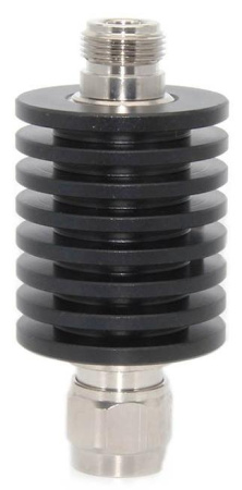 Аттенюатор N male-N female 6 ГГц, 30 дБ, 50 Вт