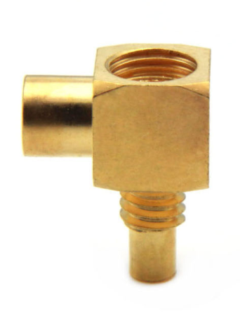 SSMC male угловой на кабель 086/RG405