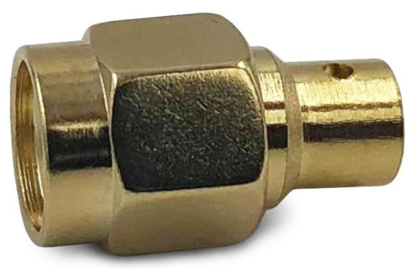 Коаксиальный коннектор SMA male для кабельной группы 141/RG402/С40