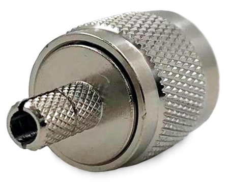 TNC male прямой для кабеля LMR195 / 3D-FB / RG58