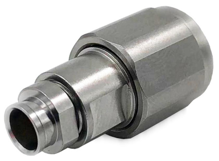 TNC male прямой для кабеля E54 нержавеющая сталь