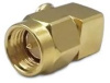 SMA male угловой для кабеля RG402/141